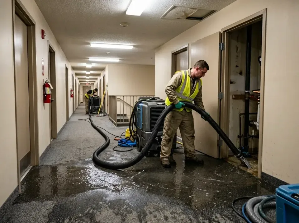 multi-unit-apartment-hallway-f-005 — frequently asked questions, Emergency Burst Pipe Water Extraction & Removal in Alamo He…
